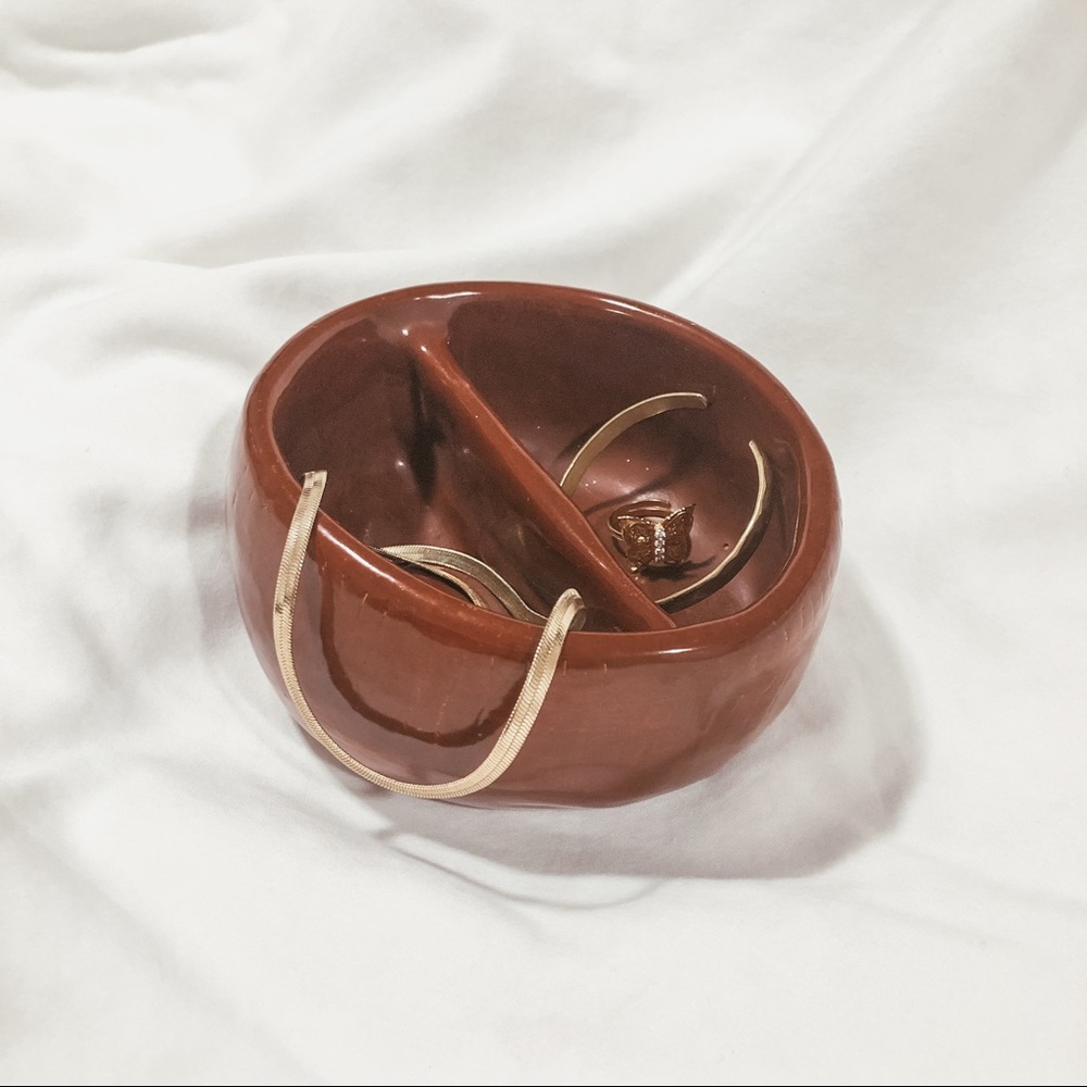 Catch all trinket pottery Dish